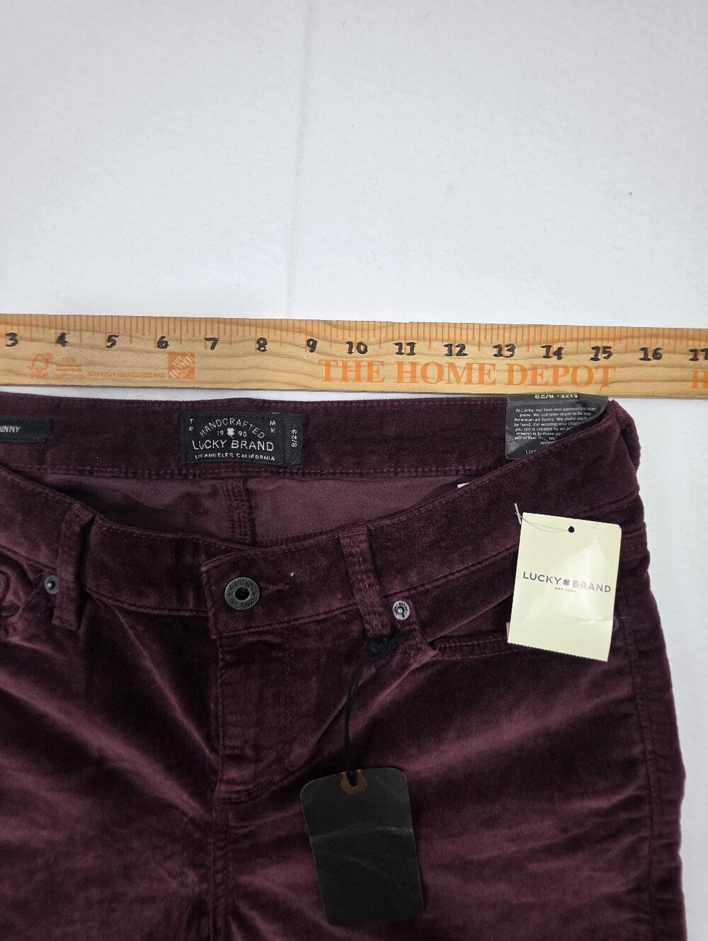 Lucky Brand Lolita Skinny Corduroy Pants 8 - Picture 10 of 14